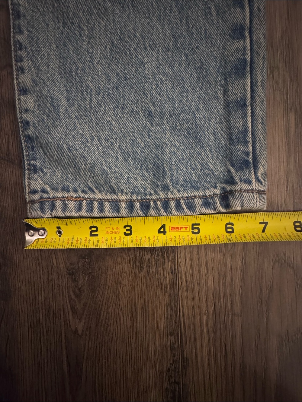 Levi's 501 Women’s Distressed Light Blue Jeans - Picture 9 of 9